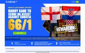 Get 66/1 on Harry Kane to score or assist vs Croatia with Coral