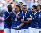 Mbappé’s belter steals show as fluid France see off late Senegal challenge