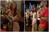 Maya Jama praised as 'woman of the people' after pulling pints in pub following red carpet event