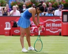 Emma Raducanu fights back from shocking start but loses Queen’s final to Donna Vekic