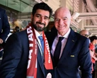 Infantino using private jet in attempt to watch two World Cup matches per day