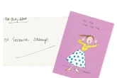 Birthday card from Diana to actor Terence Stamp fetches almost £10k at auction