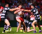 St Helens ease pressure on Rowley but big win cannot mask club’s decline