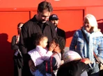 Serena Williams celebrates winning return at Queen’s as legend receives standing ovation
