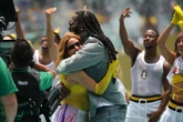 Shakira and Burna Boy perform before World Cup opening match