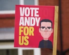 ‘Within 10 mins, Andy had nicked it’: illustrator on his ubiquitous image of Andy Burnham