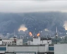 Moscow oil refinery on fire after ‘large-scale’ Ukrainian drone strike