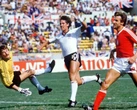 Which player has scored the highest percentage of their team’s goals at a World Cup?