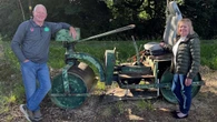 Broken vintage roller leaves cricket club stumped
