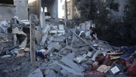 Gaza Families search ruins after Israeli strikes hit homes