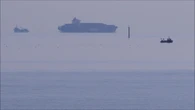 Optical illusion sees ship appear to hover above sea