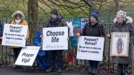 Anti-abortion campaigners branded ‘disgusting’ as they hold vigil near hospital