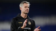 David Hughes says Newport ‘not throwing towel in’ despite loss to Cheltenham