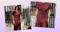 This smart summer dress is so flattering