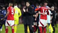 Mikel Arteta urges Arenal to ‘step up’ as focus switches to Champions League