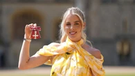 William tells Olympian that Charlotte a keen runner during investiture ceremony