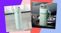 Keep drinks ice cold all day with this water bottle