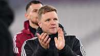 Newcastle boss Eddie Howe hails ‘massive win’ at West Ham ahead of cup final