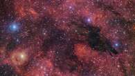 New image captures a ‘dark wolf’ in the cosmic sky