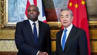 UK remains ‘robust’ with Beijing, Lammy says as he greets Chinese official