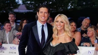 BBC Radio Two presenter Vernon Kay congratulates wife Tess Daly on MBE