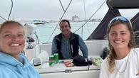 UK women rescued one week into pioneering row across Pacific after rudder breaks