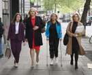 Four female news presenters settle age and sex discrimination claims with BBC