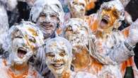 In Picutres: St Andrews’ students soap up the fun of Raisin Monday