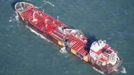 Timeline of events leading to North Sea collision between tanker and cargo ship