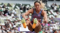 Katarina Johnson-Thompson third with two heptathlon events remaining in Tokyo