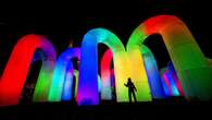 Giant inflatables and illuminated slinky among artworks lighting up Aberdeen