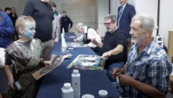 Mel Gibson poses for selfies with fans to mark 30 years of Braveheart film
