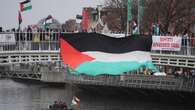 Hundreds take part in Dublin vigil to show support for Palestinian journalists