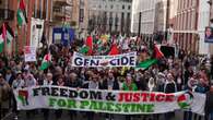 Demonstration urges new Irish Government to sanction Israel