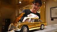 24-carat gold models of James Bond’s Aston Martin to go on sale for £25,000 each