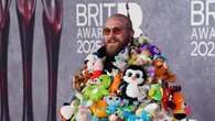 Teddy Swims’ stuffed toys outfit turns heads at Brit Awards