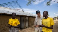 Liam Neeson witnesses impact on children of global funding cuts in South Sudan