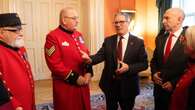 Starmer hosts veterans and charities at Downing Street ahead of Remembrance Day