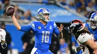 Jared Goff throws Detroit Lions to brink of ending seven-year play-off wait