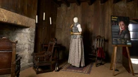 Outlander dress goes on show in village where series filmed