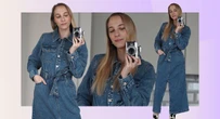 This £22 denim dress always gets me compliments