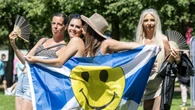 Thousands of people soak up the heatwave at Trnsmt festival