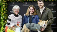 Winner of Corgi Derby all smiles after beating furry competitors