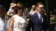 Benedict Cumberbatch and Dame Anna Wintour attend Wimbledon
