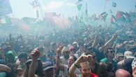 In Pictures: Glastonbury fans beat the heat as Kneecap and Kaiser Chiefs perform