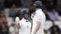 Zak Crawley and Ben Duckett lift England on final day of first Test