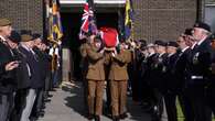 Funeral held for D-Day veteran who helped liberate Bergen-Belsen camp