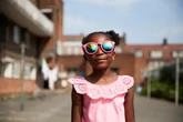 The symbol you should always look for on kids' sunglasses