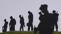 British D-Day heroes commemorated with installation of 1,475 silhouettes