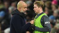 Manchester City boss Pep Guardiola: Kevin De Bruyne has to decide on his future